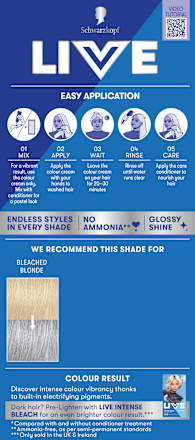 Ultra Brights or Pastel Semi-permanente Tönung - Nr. 098 Steel Silver Schwarzkopf LIVE