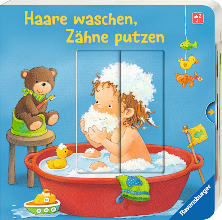 Kinderbuch Haare waschen, Zähne putzen Ravensburger
