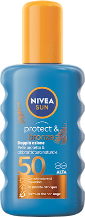 Spray solare protect & bronze SPF50 NIVEA SUN