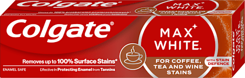 zubní pasta Max White Coffee, Tea & Wine Colgate