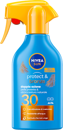 Spray solare trigger protect & bronze SPF30 NIVEA SUN