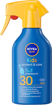Spray solare trigger kids protect & care 5in1 SPF30 NIVEA SUN