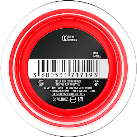 Blush Wangen & Lippen Mousse Cloudtopia 03 Divine Crimson MAYBELLINE NEW YORK