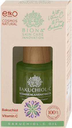 BAKUCHIOL C intenzivno podmlađujuće ulje za lice BIONA SKIN CARE INNOVATION