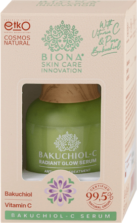 BAKUCHIOL C RADIANT GLOW serum za lice BIONA SKIN CARE INNOVATION