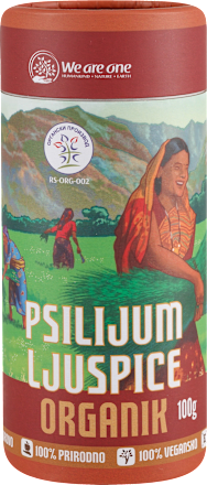 PSILIJUM LJUSPICE ORGANIK We are one