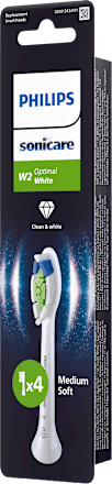 Nadomestne glave za električno zobno ščetko W2 Optimal White Philips Sonicare