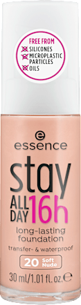 stay ALL DAY 16h long-lasting Foundation 20 essence