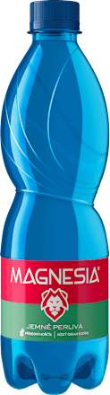 jemně perlivá voda Magnesia