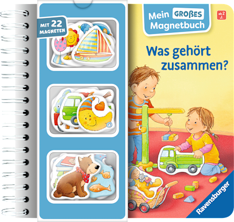 Kinderbuch Mein großes Spielbuch Was gehört zusammen?  Ravensburger