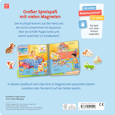 Kinderbuch Mein großes Spielbuch Was gehört zusammen?  Ravensburger
