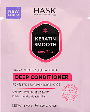 Keratinos hajpakolás, sérült, töredezett hajra HASK