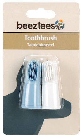 Zobna ščetka za pse in mačke, naprstnik beeztees