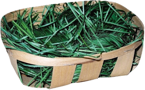 Košarica s travom Dekoracije