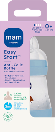 Babyflasche Easy Start Anti-Kolik Fuchs 0+ Monate 160 ml mam