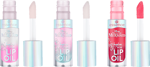 Disney The Little Mermaid sada olejů na rty hydra kiss essence