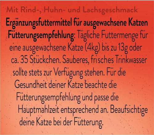 Snack für Katzen, Knabbermix, Grillspaß Felix