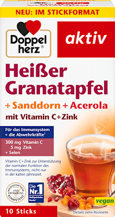 Pulver Heißer Granatapfel Doppelherz