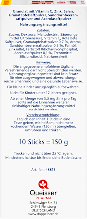 Pulver Heißer Granatapfel Doppelherz