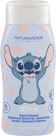 Disney Stitch - dečiji šampon i gel za tuširanje NATURAVERDE KIDS