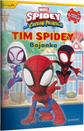 Bojanka za djecu Spidey i njegovi čudesni prijatelji – Tim Spidey  EGMONT