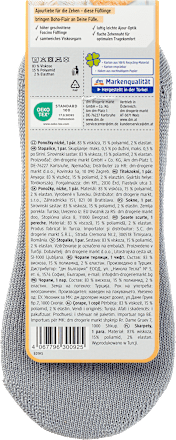 Füßlinge mit Ajour-Struktur blau Gr. 39-42 Fascino