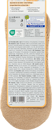 Füßlinge mit Ajour-Struktur beige Gr. 39-42 Fascino