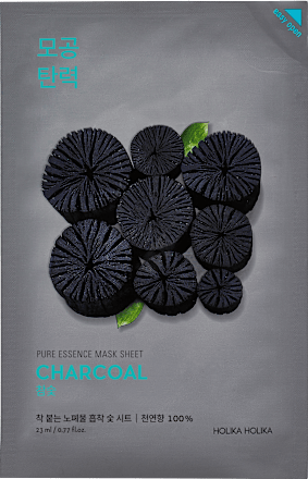 Maseczka na bawełnianej płachcie z ekstraktem z węgla aktywnego  HOLIKA HOLIKA