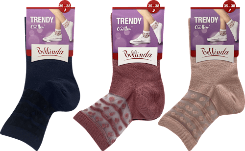 Dámske ponožky Trendy Cotton, veľkosť 35-38 Bellinda