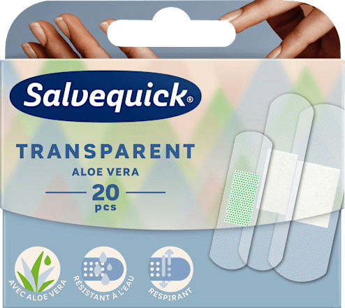 Pflaster Transparent Aloe Vera Salvequick