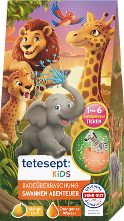 Badezusatz Überraschung Savannen Abenteuer tetesept: KIDS