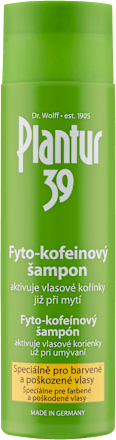 šampon na barvené vlasy Plantur 39