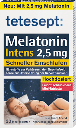 Tabletten Melatonin Intens tetesept
