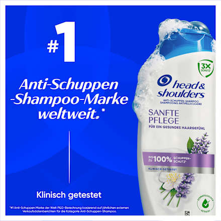 Shampoo Anti-Schuppen Sanfte Pflege head&shoulders