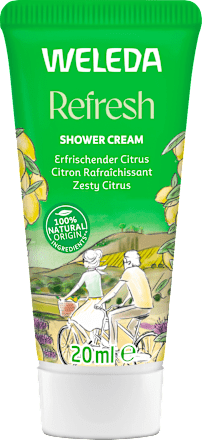Citrus Erfrischungsdusche Reisegröße WELEDA