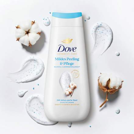Cremedusche Mildes Peeling & Pflege Dove