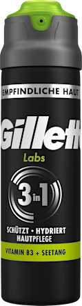Labs Hautpflege Schnell aufschäumendes Rasiergel Gillette