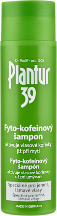 šampon na jemné vlasy Plantur 39