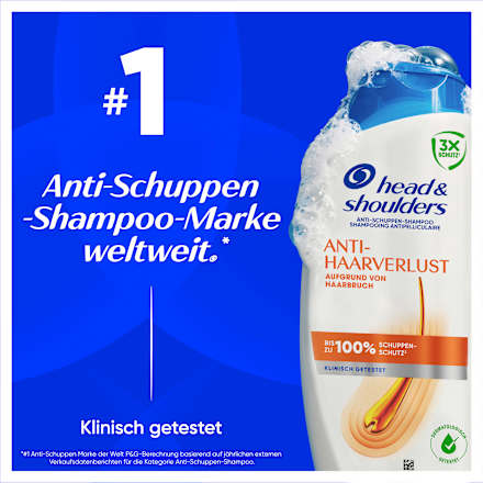 Shampoo Anti-Schuppen Anti-Haarverlust head&shoulders