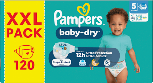 Windeln Baby-Dry Gr. 5 (11-16 kg) XXL Pack Pampers baby-dry