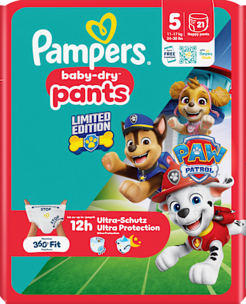 Baby Pants Baby Dry Paw Patrol Gr. 5 (11-17 kg) Pampers