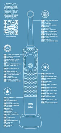 Elektrische Zahnbürste Vitality Pro blau Oral-B