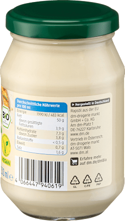 EKO veganska majoneza dmBio
