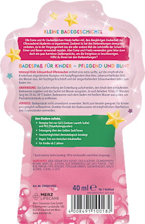 Schaumbad Elfenzauber tetesept: KIDS