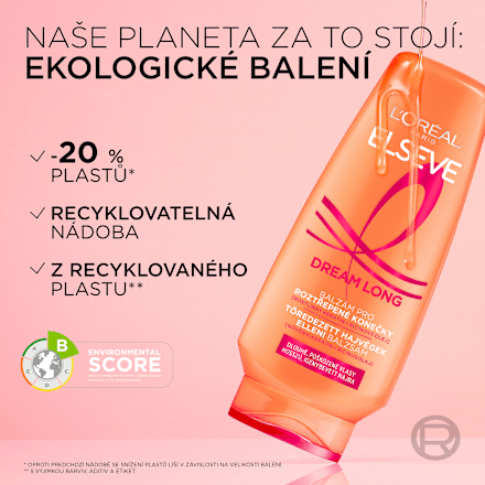 balzám na vlasy Dream long L'ORÉAL PARiS ELSEVE