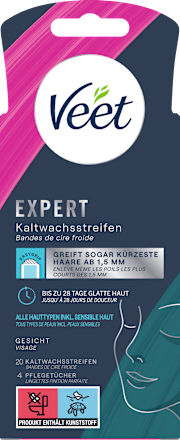 Kaltwachsstreifen Gesicht Veet