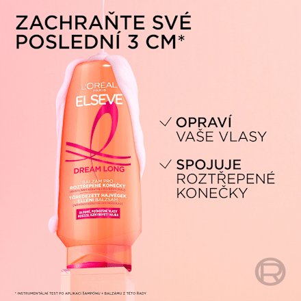 balzám na vlasy Dream long L'ORÉAL PARiS ELSEVE