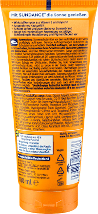 krém na opalování SPF50  SUNDANCE