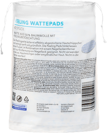 Wattepads Peeling Herzen sortiert ebelin