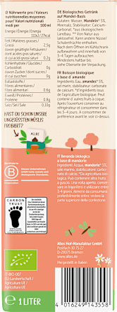 Mandeldrink 0 % Zucker ALLOS